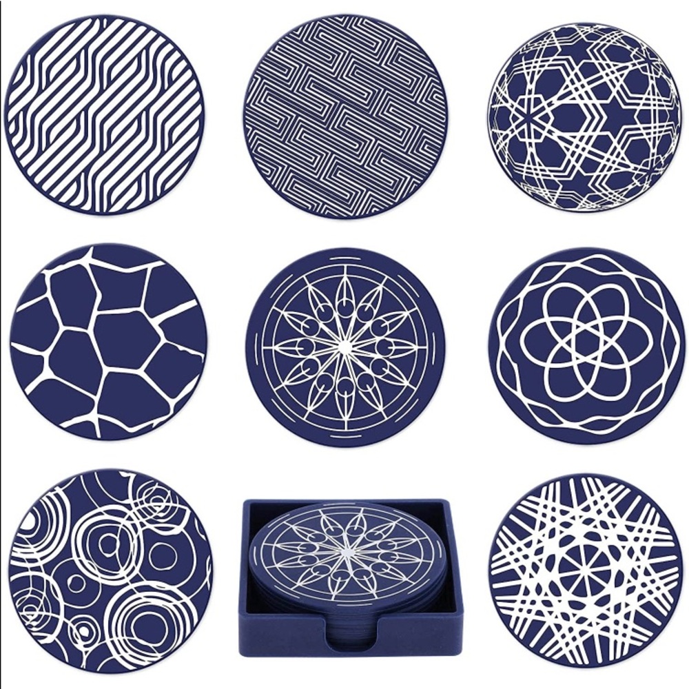 Silicone coasters